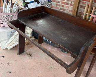 Antique gardener/potter's table