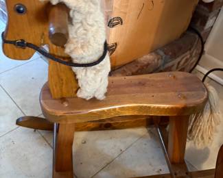 Woold rocking horse