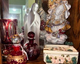 Antique Murano, Capodimonte, Lalique 