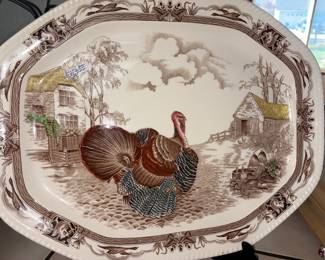Johnson turkey platter