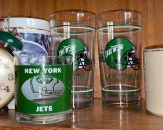 Vintage Jets glassware 