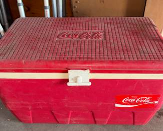 Vintage Coca-Cola cooler