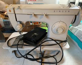 #109	singer sewing machine 247	 $25.00 
