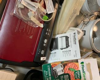 #195	Food Saver w/Bags and Supplies	 $20.00 
