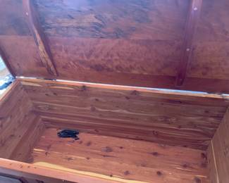 #39	cedar chest 30x21x23	 $75.00 

