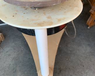 #35	Clay boss potter wheel on wheels electric 14 inch wheel 	 $75.00 
