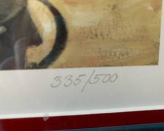 #123	Don Stivers print serve to the line 335/500	 $175.00 
