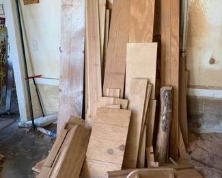 #47	misc. rough wood you move 	
