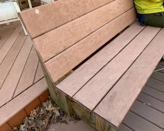 #56	wood bench of red wood heavy  60	 $100.00 
#57	wood bench of red wood heavy 60 long	 $100.00 
#58	wood bench of red wood heavy 60 long	 $100.00 
