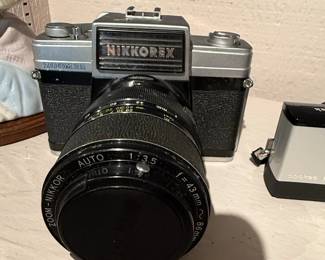 Nikkorex Zoom with Zoom Nikkor mm f or . Lens