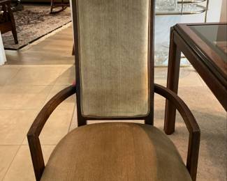 Vintage Upholstered Dining Chair set of third image