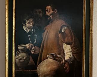 Oil Painting The Waterseller of Seville by Diego Velzquez