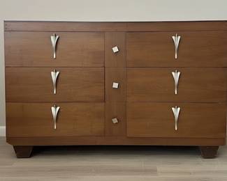 MidCentury Modern Drexel Profile Walnut Dresser