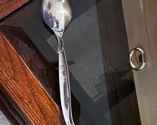 Silver Melody Flatware Set in Case second image