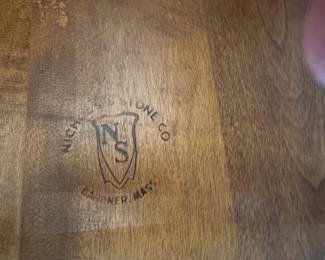 Nichols Stone Co. Spindle Back Windsor Rocking Chair second image