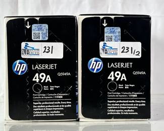Lot of 2 Toner HP 49a Q5949A