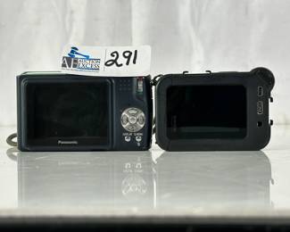 Lot of 2 Cameras Panasonic DMC-TZ4 + GoPro Hero 9 w/ Housing
