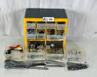 12 Drawer Small Parts Storage Cabinet