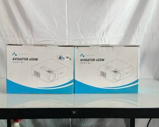 Lot of 2 Asakuki Avigator 455w 1080p Projectors New in Box