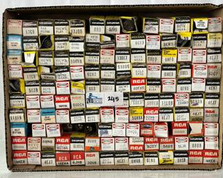 Lot of Tubes Loose + Boxes