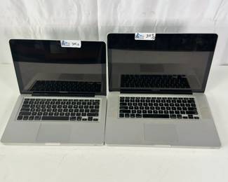 Lot of Two Apple Macbooks A1286 + A1278