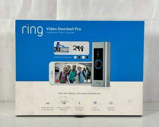 Ring Video Doorbell Pro in Box Appears New, Never Installed