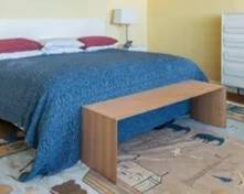 King size headboard and beadframe, Casper Wave King mattress