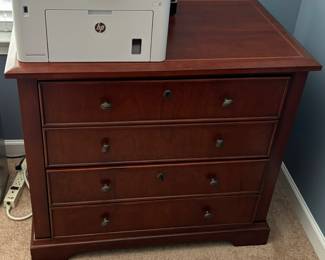 99.  Riverside Furniture Corp Two Drawer File Cabinet w/ Locks (34" x 21" x 30")