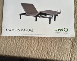 57. Thomasville Sleigh Bed (43") w/ Enso Sleep System PB475 