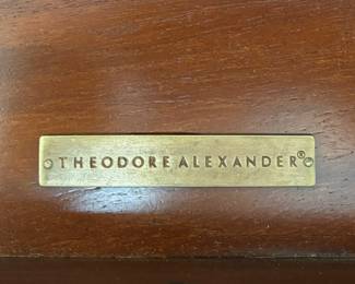 35. Theodore Alexander 3 Drawer Console Table (57.5" x 15" x 36")