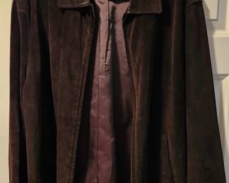 154. Banana Republic Suede Jacket