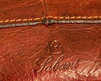 79. Sabani Italian Leather Oversized Travel Bag