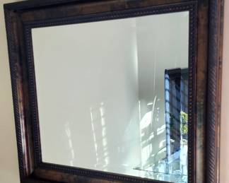 119. Beveled Mirror in Frame (31" x 31")