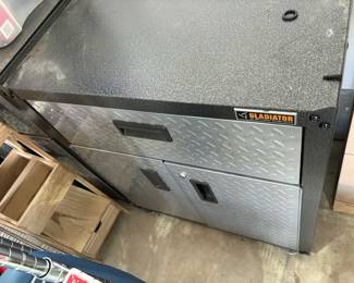 173. Pair of Gladiator Metal Tool Chests