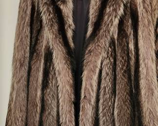 149. Contemporary Furs Raccoon Jacket 
