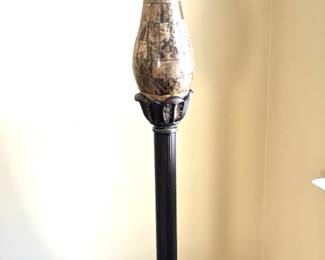 41. Metal & Ceramic Floor Lamp (63")