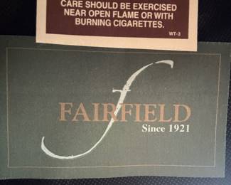 15. Fairfield Upholstered Bench w/ Rolled Arms (54" x 19" x 26")