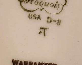 168. China by Iroquois - 22K Gold Plate