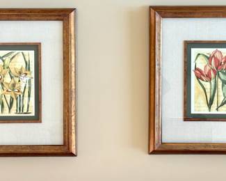 61. Pair of Botanical Prints (22" x 24")