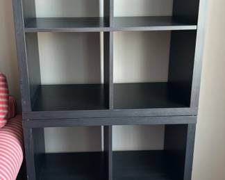 90a. Black 4 Cube Bookcase (30" x 15" x 30")
90b. Black 4 Cube Bookcase (30" x 15" x 30")