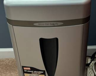 101. Staples Paper Shredder