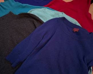 Cashmere sweaters
