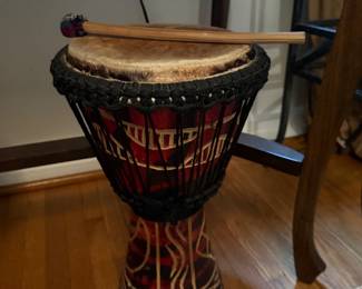 African djembe drum