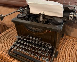 L.C. Smith & Corona typewriter.