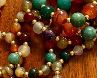 Jade gold and gemstone 