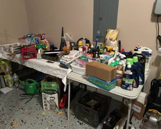 CLEANING AND GARAGE MISC.