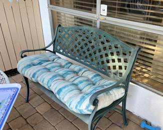outdoor bench