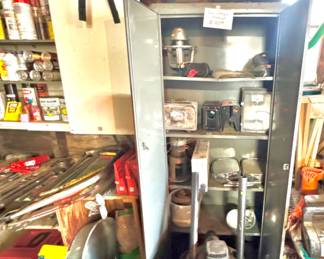 Shop Vac, Cabinet, & More