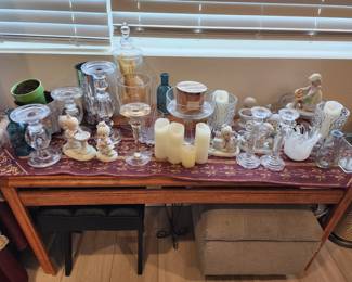 VASES AND CANDLE HOLDERS