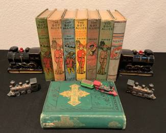 GB155Vintage Books  Trains